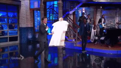 Stephen Colbert GIF by Global Entertainment