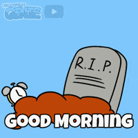 Good Morning Yawn GIF by Christophers Genie