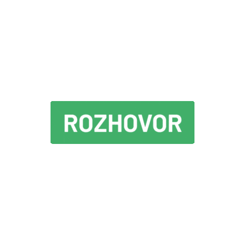 Rozhovor Sticker by Refresher