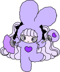 うさぎ みねこ Sticker by mineco
