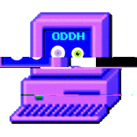 Pixel Glitch Sticker