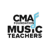 cmafoundation nashville cma music education support music Sticker