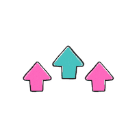 Arrow Sticker by L.OL. Surprise!