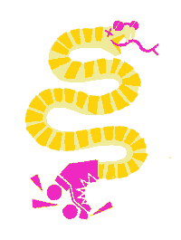 Snake Rollerskating Sticker by RollerFit