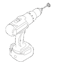 dbsorb construction screw 3dprint tradie Sticker
