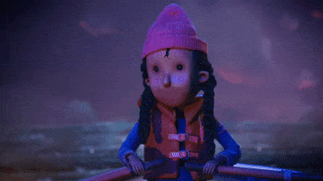 coldplay girl life sea sky GIF