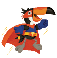 Timo Toekan Sticker by Van der Valk