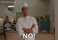 No Way Doctor GIF by The Marvelous Mrs. Maisel