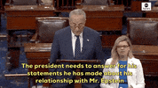 chuck schumer acosta resign GIF