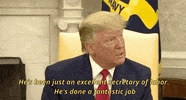 donald trump acosta resign GIF