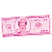 frida kahlo pink Sticker by Rosé All Day Cosmetics