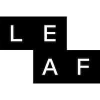 leaf061 logo festival leaf arts Sticker