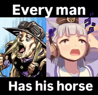 Steel Ball Run Uma Musume GIF