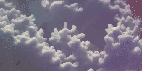 Art Clouds GIF by Justin
