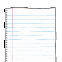 lemurina nota hoja lista escribir Sticker