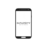 Outletcity christmas snow shopping santa Sticker