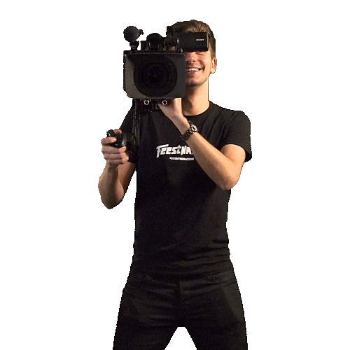 RobinPiek-Videoproducties camera filmmaker gear cameraman Sticker