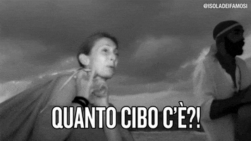 hungry fame GIF by Isola dei Famosi