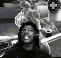 Angry Black And White GIF