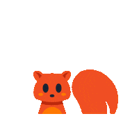 Squirrel Level10 Sticker by EOS Worldwide®