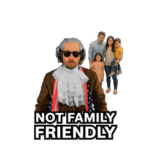 Swearing Rated R Sticker