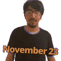 November 23 Sticker
