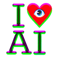 Watching Artificial Intelligence Sticker by PEEKASSO