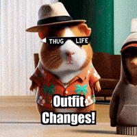 Guinea Pig Fashion GIF by Guinea Gambino