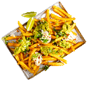 Fries Avocado Sticker by Oswald Nahrungsmittel GmbH