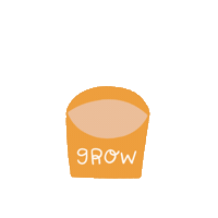 Flower Grow Sticker by Planoly