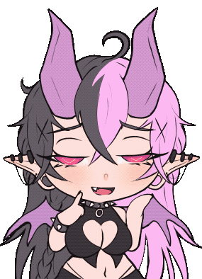Succubus Demon Girl Sticker