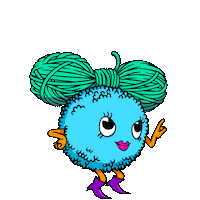 Jump Craft Sticker by Katie Jones