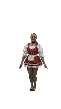 Dance Costume Sticker by Kammerkaetzchen
