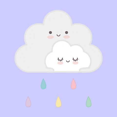 Clouds Love GIF