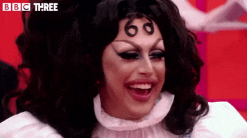 Happy Rupauls Drag Race GIF by BBC Three