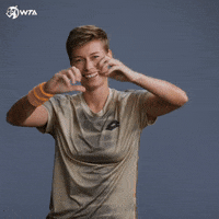 Heart Love GIF by WTA