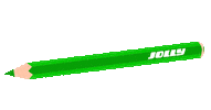 brevillier green color drawing glitter Sticker