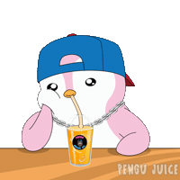 Bored Penguin Sticker by Pengu Juice Co.