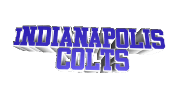 Indianapolis Colts Football Sticker by GIPHY Text