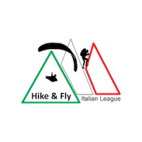 HikeFlyItalia paragliding parapendio hikefly hikeandflyitalianleague Sticker