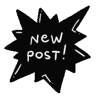 Post Words Sticker