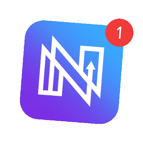App Store Logo Sticker by NXTLVL