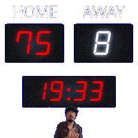 8 Away Sticker