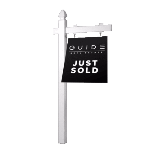 guidere realestate sold guide justsold Sticker