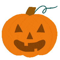 Jack O Lantern Halloween Sticker