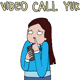 Miss You Call Sticker by VIRA BCA