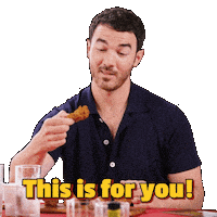 This Is For You Jonas Brothers Sticker by First We Feast