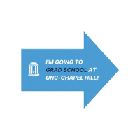 Unc Chapel Hill Sticker by The Graduate School at UNC-CH