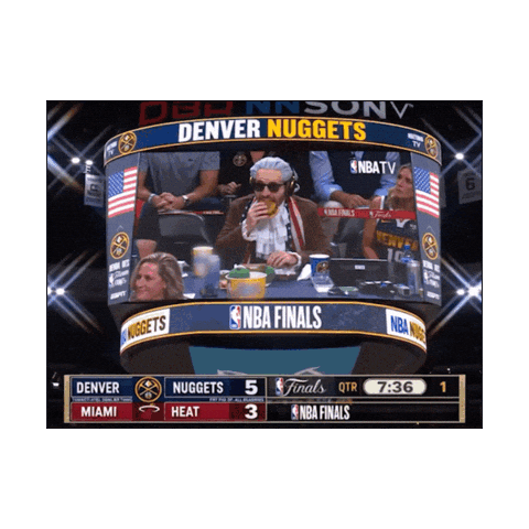 Dont Look At Me Denver Nuggets Sticker