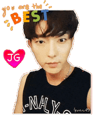 You Are The Best Jg Sticker